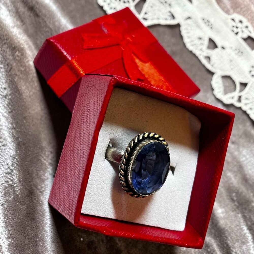 Unbranded Women's Silver and Blue Jewellery